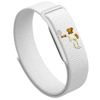 Bracelets de montre en nylon tressé respirant à motifs imprimés, vente en gros OEM, remplacement de bracelets de sport pour Fitbit Air
