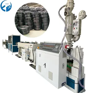 Máquina de fabricación de tubos Pe HDPE Ppr/línea de producción para extrusión de tubos de agua/gas de plástico