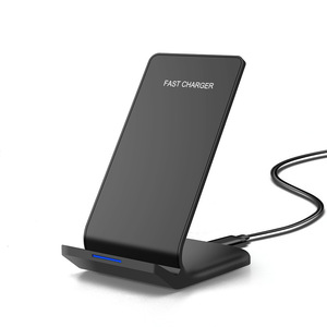 Soporte de <span class=keywords><strong>cargador</strong></span> inalámbrico de 15W, estación de carga rápida para <span class=keywords><strong>iPhone</strong></span> 13 12 11 Pro X <span class=keywords><strong>XS</strong></span> <span class=keywords><strong>Max</strong></span> XR Samsung S20 S10 Xiaomi, soporte para teléfono - Product Image 2