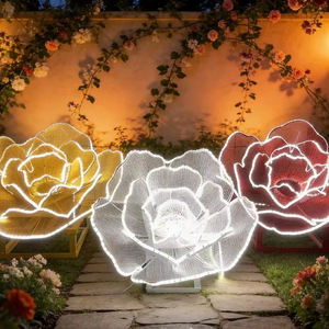 Conception d'aménagement floral prêt à l'emploi pour les zones de loisirs publiques et les espaces commerciaux, destinée aux équipes de planification de thèmes de centres commerciaux et d'expérience de marque - Product Image 1