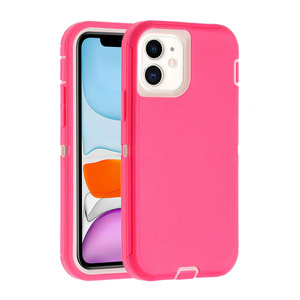 Coque de protection 3-en-1 pour <span class=keywords><strong>iPhone</strong></span> 16 17 16E 15 14 Plus 13 <span class=keywords><strong>12</strong></span> 11 Pro Max <span class=keywords><strong>Mini</strong></span> – Housse hybride antichoc robuste - Product Image 6