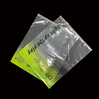 Sacs en plastique à fermeture éclair imprimés sur mesure, pochette transparente à glissière avec trou de suspension, logo personnalisé pour l'emballage de vêtements, de cosmétiques et de produits