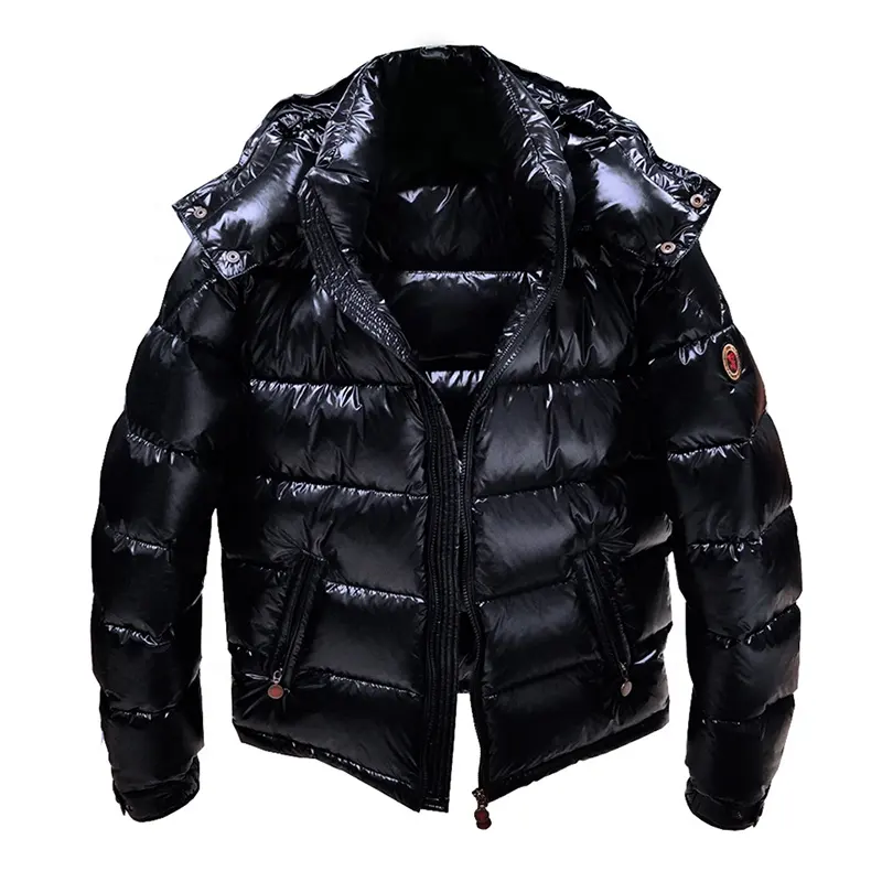 Manteau matelassé noir pour femmes, doudoune matelassée avec un Logo personnalisé, tissu épais et chaud, doudoune, vêtements d'extérieur, collection hiver 2020