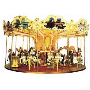 Manège pour enfants de haute qualité 2025, carrousel à chevaux 16 places pour parcs d'attractions - Fournisseurs - Product Image 3