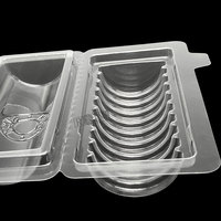 Emballage en plastique PET transparent pour la collection de pièces de monnaie, jetons commémoratifs, souvenirs de musée, etc.