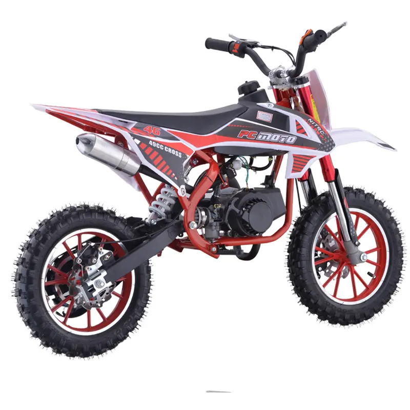 49cc 2 Stroke Mini Bike Small Off-road Vehicle Children's 49cc Dirt Bike Kid Motorcycle Gasoline