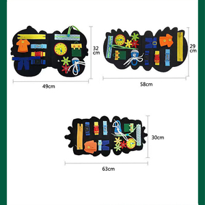 Nouvelle illumination bébé <span class=keywords><strong>feutre</strong></span> occupé conseil <span class=keywords><strong>1</strong></span> à 3 ans éducation précoce jouets enfants <span class=keywords><strong>feutre</strong></span> Puzzle apprentissage conseil - Product Image 2
