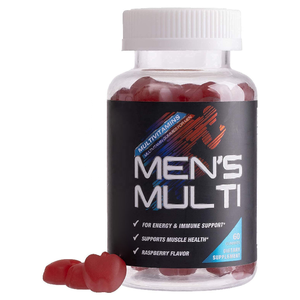 מותג פרטי Custom ויטמין C E <span class=keywords><strong>B12</strong></span> אבץ חומצה פנטותנית גברים של מולטי ויטמין Gummies לבריאות שרירים חיסונית & אנרגיה תמיכה - Product Image 1