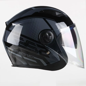 Four Seasonsレーシングヘルメット新作オートバイヘルメットオープンフェイスヘルメットカバー - Product Image 1