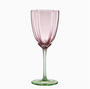 Juego de Copas de <span class=keywords><strong>Vino</strong></span> Estilo Francés, Elegantes Copas de Champán con Diseño de Pétalos, Copas de <span class=keywords><strong>Vino</strong></span> Blanco de Cristal Premium - Product Image 1