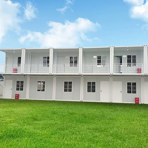 Tùy Chỉnh Di Động Có Thể Tháo Rời Thép Bánh Sandwich Bảng Điều Chỉnh Thoáng Khí Chống Cháy Thiết Kế Hiện Đại Container Nhà Cho Khách Sạn Biệt Thự Văn Phòng - Product Image 3