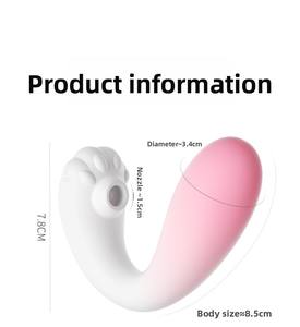 Vibratore a Forma di Uovo con Controllo APP, Giocattolo Sessuale Personalizzato con Vibrazioni e Funzione di Aspirazione - Product Image 2