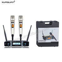 Microphone sans fil UHF SKM9000 CRE Compact True Diversity 2 canaux, portable en plastique/métal pour église, discours et conférences