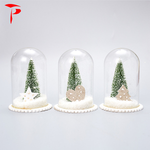 Terrarium En dôme en verre à l'intérieur de la boule de verre transparente décoration d'arbre de Noel Bocar dans le verre scellé - Product Image 1