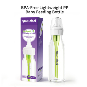Produits pour bébés écologiques personnalisés, biberons en PP de 120 ml/250 ml, sans BPA, anti-coliques, ensemble de biberons pour nourrissons - Product Image 1