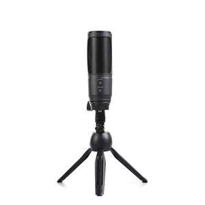 Microphone à condensateur USB professionnel en métal pour ordinateur de bureau/portable/PC, idéal pour la <span class=keywords><strong>musique</strong></span>, le gaming, le streaming en direct et l'enregistrement en studio - Product Image 1