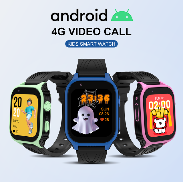 4G Kinder Smartwatch Mit SIM GPS Kamera SOS Anrufe Videoanrufe Sprachchat WhatsApp Facebook ChatGPT Wasserdicht