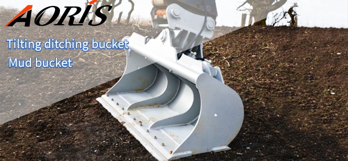 Hitachi ZX70 Excavator Bucket for 5-8 Ton for Narrow Trenching Mud