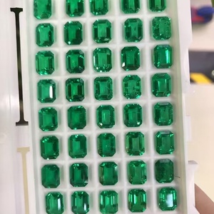 Esmeralda Sintética Cultivada en Laboratorio de Colombia, Precio al por Mayor, Piedra de Esmeralda Creada en Laboratorio - Product Image 3