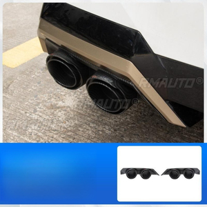 Pour BMW Série 5 i5 2025+ : Garniture de diffuseur arrière, Bandes décoratives pour l'extrémité des échappements, Accessoires automobiles - Product Image 4