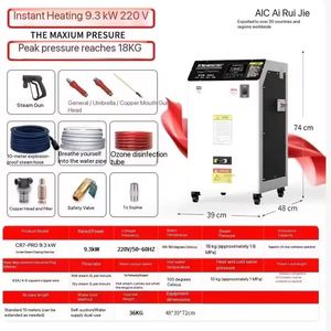 เครื่องทำความสะอาดด้วยไอน้ำไฟฟ้าแบบพกพาเครื่องสกัดพรม CP-9S 110 ~ 220V 2540W สภาพใหม่สำหรับโซฟาบันไดเบาะรถยนต์ - Product Image 1