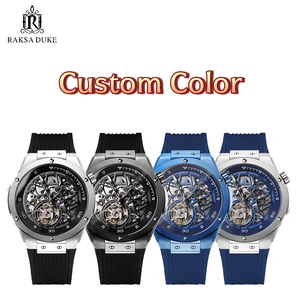 Montre homme RAKSA DUKE 8661, nouvelle tendance, montre automatique à cadran ajouré, montre mécanique pour homme - Product Image 2
