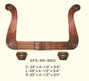เฟอร์นิเจอร์ไม้ยางพาราแข็งทันสมัยทนทานสำหรับตกแต่งกรอบโซฟาที่พักแขนโซฟาเดี่ยวสำหรับห้องนั่งเล่นไม้ - Product Image 2