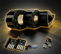7575 Black QueenAnt PRO 1610 Kit complet CNC à vis à billes pour machine de sculpture sur bois, routeur CNC, machine de gravure CNC pour le travail du bois