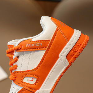 어린이용 봄 신발 키즈 보드화 두꺼운 밑창 흰색 캐주얼 키즈 운동화 남아 여아 워커 스니커즈 아동 러닝화 - Product Image 4