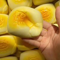Produit tendance du Zhejiang, populaire sur Xiaohongshu : Boule anti-stress en plastique ultra-douce, texturée veloutée, rembourrée au lait, à rebond lent, design parfait pour soulager le stress