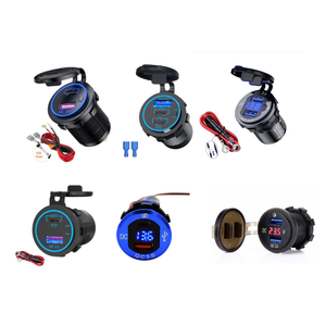Chargeur USB 12 volts QC <span class=keywords><strong>3</strong></span>.0 pour voitures <span class=keywords><strong>12v</strong></span>/24v Bus USB de type C PD <span class=keywords><strong>Prise</strong></span> d'alimentation pour téléphone - Product Image 6