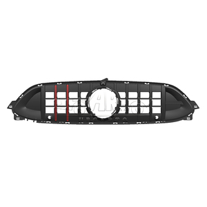 HS W236 bon artisanat pièces de réglage Grille voiture pare-chocs radiateur évents Grille plastique noir calandre avant pour Benz <span class=keywords><strong>CLE</strong></span> W236 <span class=keywords><strong>2023</strong></span> + - Product Image 4