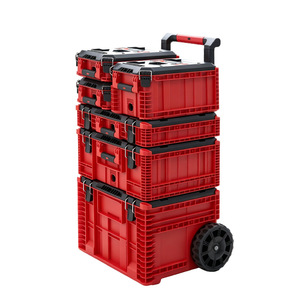 Airaj Juego <span class=keywords><strong>de</strong></span> cajas <span class=keywords><strong>de</strong></span> <span class=keywords><strong>herramientas</strong></span> apilables superventas, <span class=keywords><strong>caja</strong></span> <span class=keywords><strong>de</strong></span> almacenamiento <span class=keywords><strong>de</strong></span> ferretería ensanchada, <span class=keywords><strong>caja</strong></span> <span class=keywords><strong>de</strong></span> <span class=keywords><strong>herramientas</strong></span> apilable multifuncional con ruedas y asa - Product Image 1