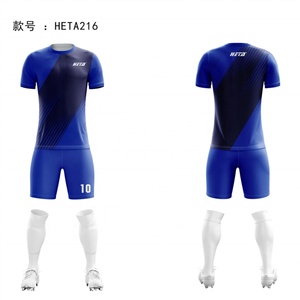 Maillot de football personnalisé, ensemble de maillots de football vintage, impression par sublimation, vêtements de football pour enfants, t-shirt de sport - Product Image 3