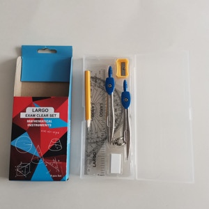 Hộp Toán Học Bằng Nhựa Hộp PP Rõ Ràng Bộ Toán Học Bằng Nhựa - Product Image 3