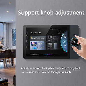 Uya function iFi igBee Mart 8 Inch TI ulti-funtion entrentral onontrol con OICE ontrol ackackground ususic Ost Mart OME Home ystem - Product Image 4