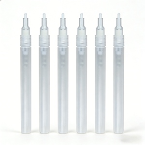Nuovo Stile Pennarello a Punta Estremamente Fine 1mm Ricaricabile Vuoto Trasparente <span class=keywords><strong>per</strong></span> Graffiti - Product Image 1