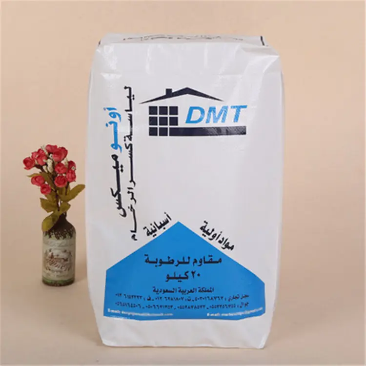 Industrial Plaster Plastic Packaging Bag For White Kaolin Clay Powder Calcium Carbonate Powder Gypsum Powder