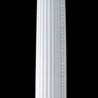 Colonne en fibre de verre blanche, nouvelle collection 2022, décoration de construction, design graphique, fibre de verre et ciment spécial, villa imperméable