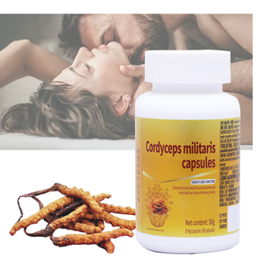 Kapsul Softgel Bubuk Cordyceps Militaris Ekstrak Konsentrat untuk Peningkatan Energi & Stamina Pria Dewasa - Product Image 1