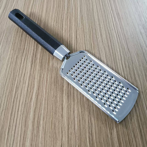 Stainless Steel Ginger Grater With Black Handle Multi Function Vegetable Slicer For Kitchen Use - Product Image 2
