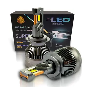 หลอดไฟหน้ารถยนต์ LED ราคาดี 240W 100W ความสว่าง 30000LM รุ่น H4 H7 H11 9005 9006  Canbus - Product Image 1