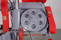 Scie à ruban CNC entièrement automatique pour couper les métaux Machine de découpe mentale intelligente et horizontale avec pince hydraulique