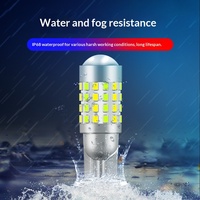 Nouvelle Arrivée de Haute Qualité, Ultra-Lumineuse, 3W 520LM 12V LED T10-54SMD, Lumière de Position Bicolore pour Voiture