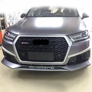 Rsq7 xe Bumper cho Audi Q7 sq7 body Kit front bumper với Gril cho Audi Q7 sq7 BodyKit cho Audi Q7 sq7 2016 2017 2018 2019