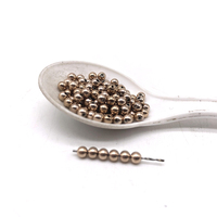 Tapped Brass Ball Internal Thread Hole H62 Solid Metal Sphere Polished Precision Hardware Accessory Fitting Part