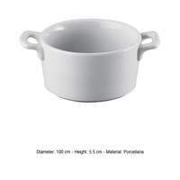 Casserole en porcelaine Ø 10 cm H 5,5 cm Mps