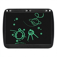 Tablette d'écriture LCD rechargeable de 15 pouces, tableau d'écriture manuscrite, effacement à une touche, couleur ou monochrome, pour l'étude des enfants
