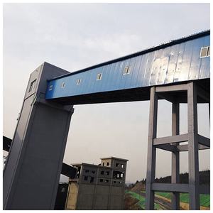 Convoyeur à bande électrique industriel longue distance 100m pour l'exploitation minière Convoyeur à bande à crampons - Product Image 5