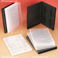 WEISHENG Maßgefertigte Transparente Kunststoffbox A6 Papier-Quittungs-Aufbewahrungsbox Multifunktionsorganizer für Stempel, Bastelmaterial, Gelplatten und Aufkleber